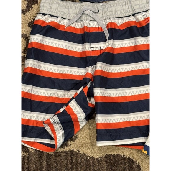 Boys S Small 5-6 Swim Trunks Shorts Rash Guard Gymboree wonder Nation Lot Of 6 - Picture 6 of 7